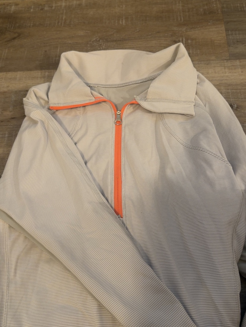 lululemon Half-Zip Jacket with Orange Zip